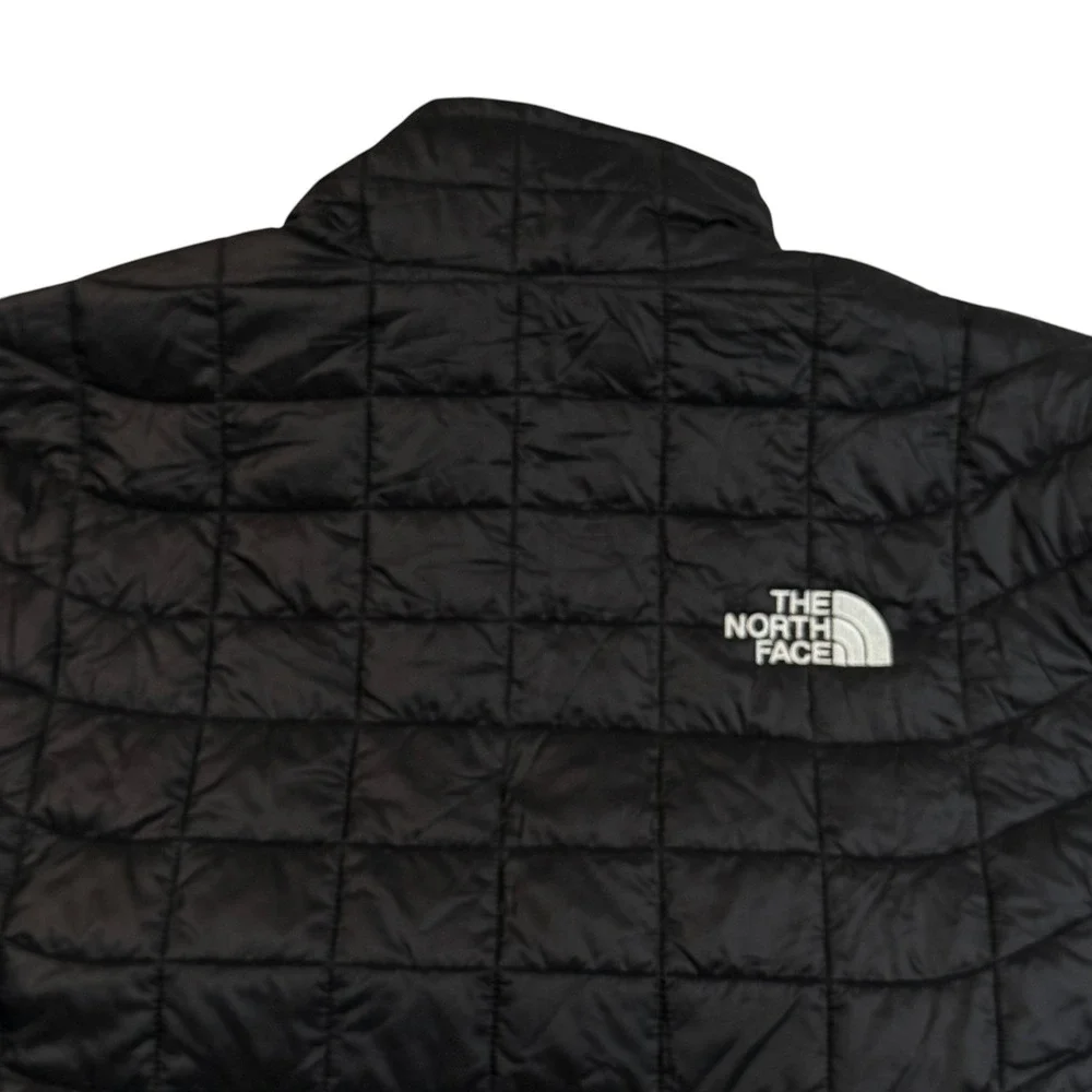 The North Face Thermoball Eco Jacket Mens Medium Black Quilted Puffer NF0A4QSP